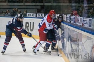 Slovan hral tretí zápas play off proti CSKA na domácom ľade