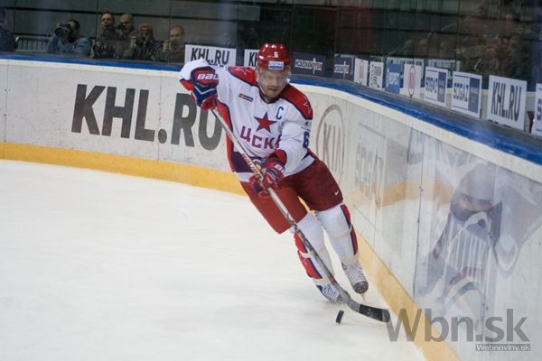 Slovan hral tretí zápas play off proti CSKA na domácom ľade
