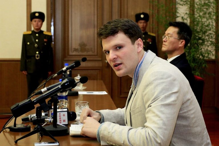 Zadržaný študent Otto Warmbier