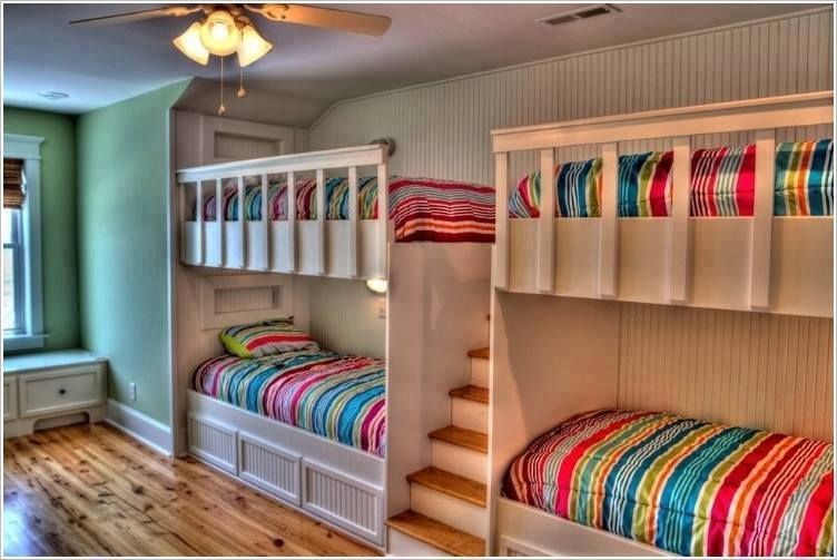 4 postele v jednej izbe? Žiadny problém, takto to vyriešite