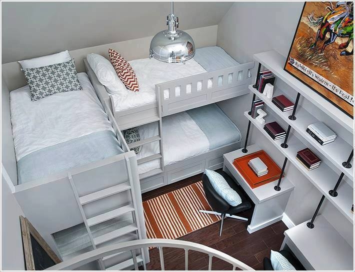 4 postele v jednej izbe? Žiadny problém, takto to vyriešite