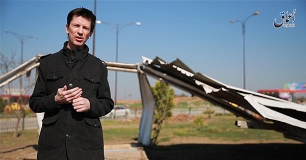 Britský novinár John Cantlie
