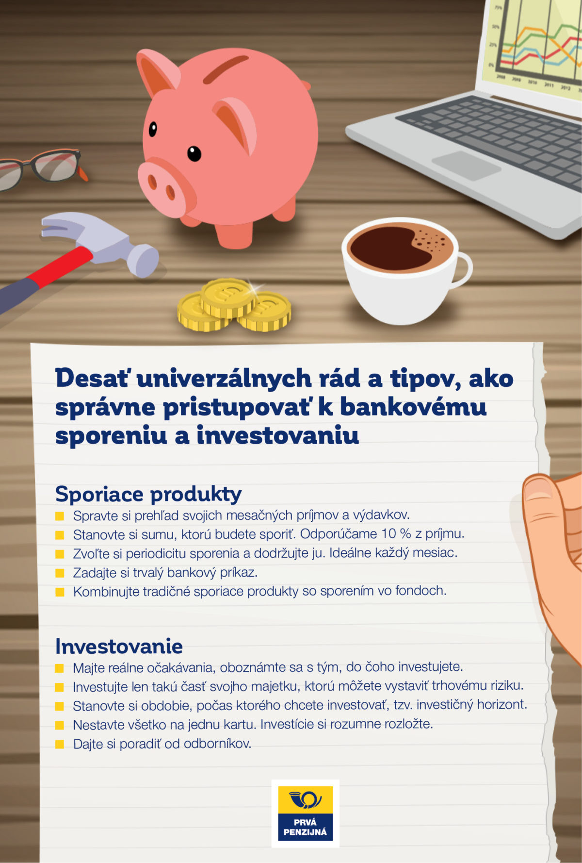 Investovanie, spoenie, Poštová banka