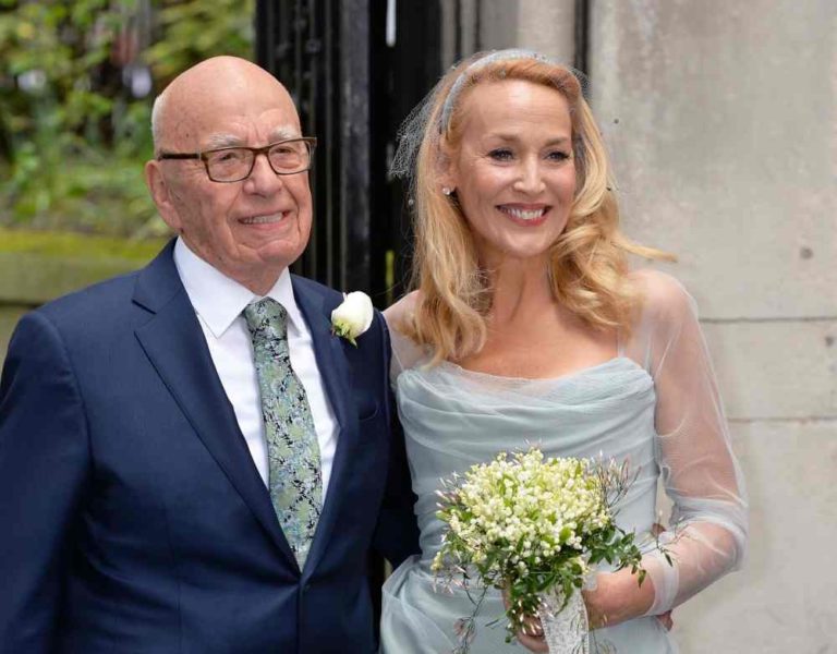 Jerry Hall Rupert Murdoch