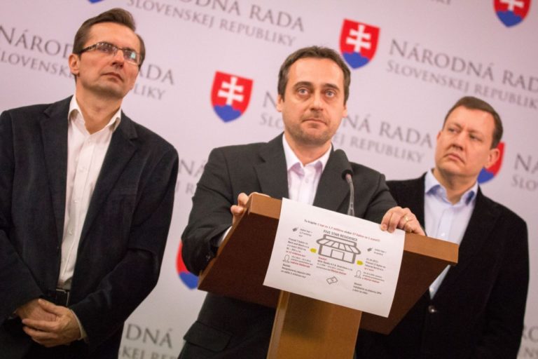 Jozef Rajtár, Daniel Lipšic, Ľubomír Galko
