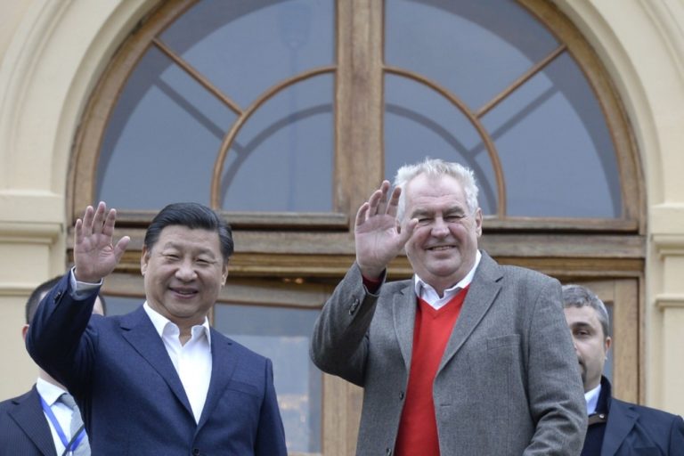 Miloš Zeman, Si Ťin pching
