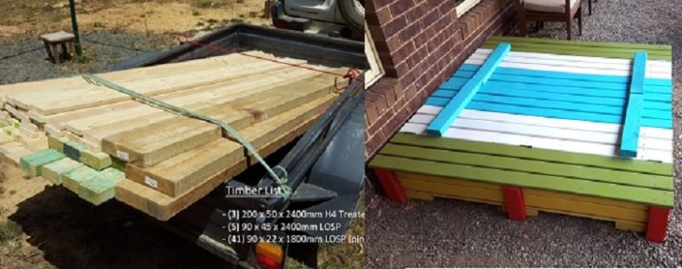 Otec doma vyrobil dcérke takéto krásne pieskovisko