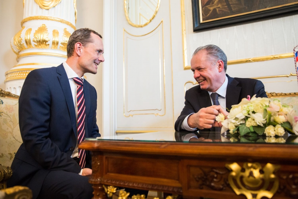 Prezident Kiska prijal lídrov strán, Kotlebovi dal košom
