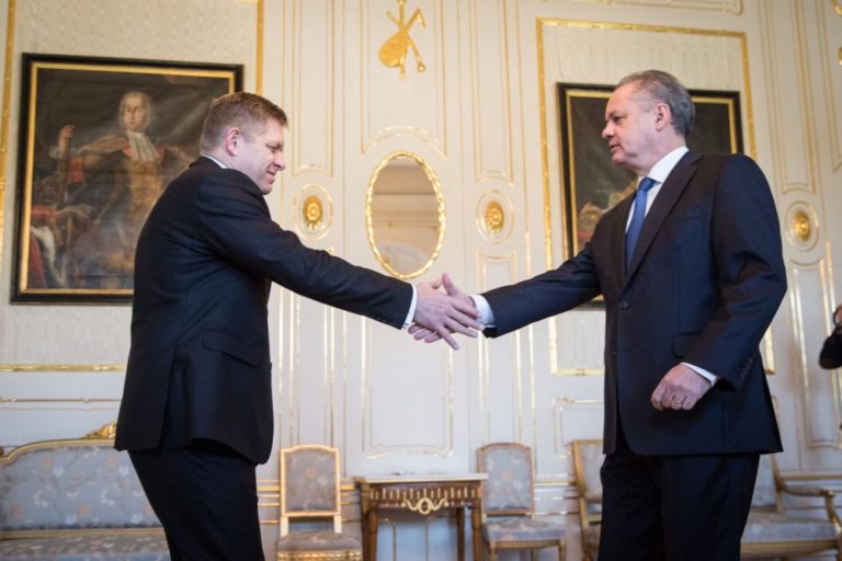 Robert Fico, Andrej Kiska