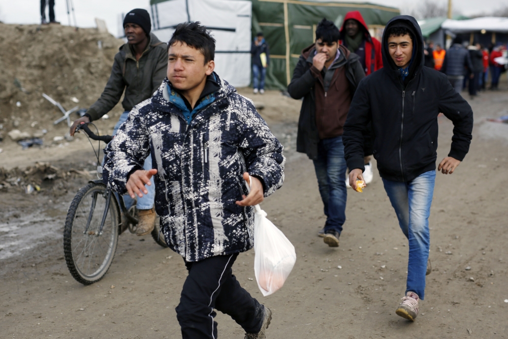 Utečenci v Calais