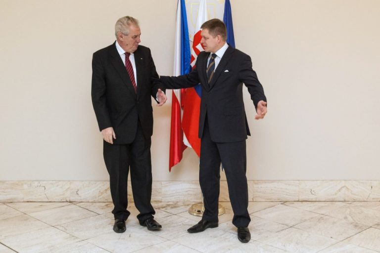 Robert Fico, Miloš Zeman