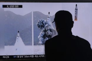 Skúška severokórejskej balistickej rakety