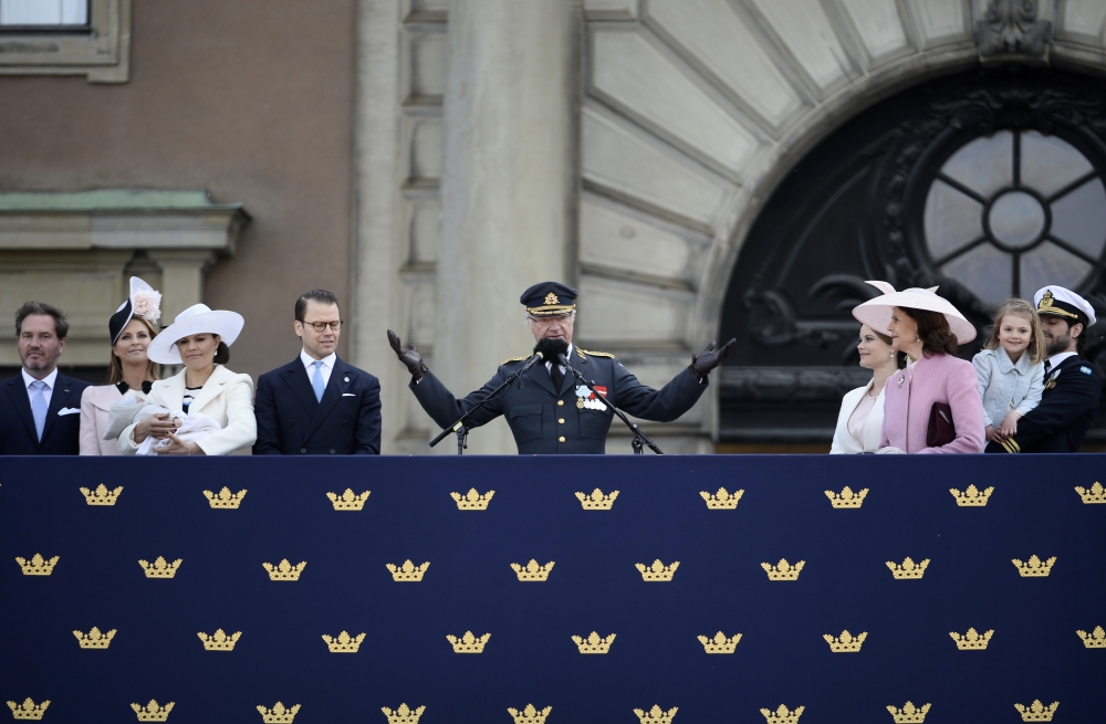 Švédsky kráľ Karol XVI. Gustáv oslavuje 70. narodeniny