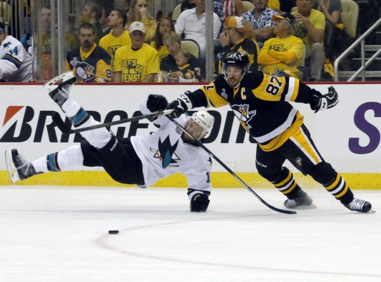 Finále NHL (1. zápas): Pittsburgh Penguins - San Jose Sharks 3:2