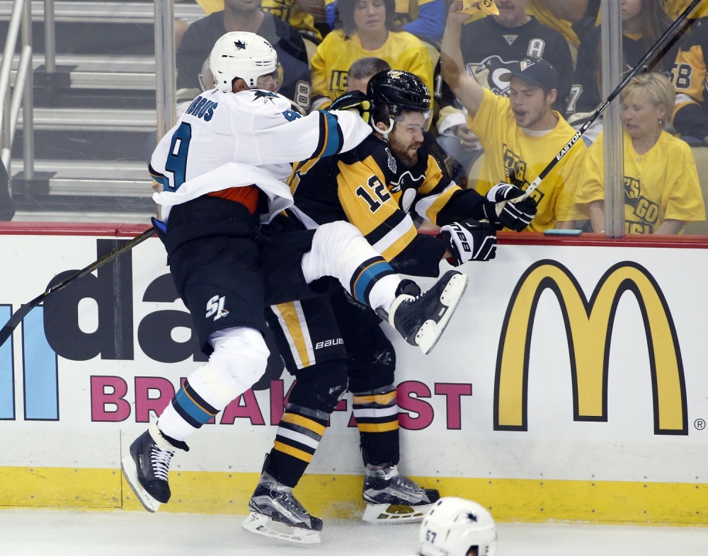 Finále NHL (1. zápas): Pittsburgh Penguins - San Jose Sharks 3:2