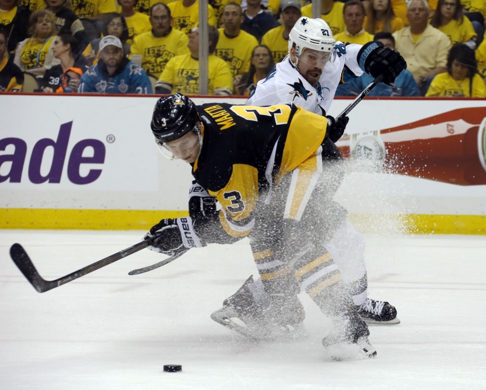 Finále NHL (1. zápas): Pittsburgh Penguins - San Jose Sharks 3:2