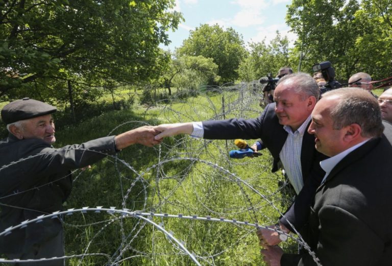 Kiska považuje zabratie územia Južného Osetska za agresiu