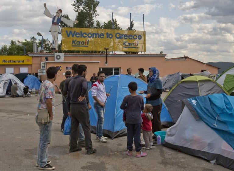Migranti idomeni