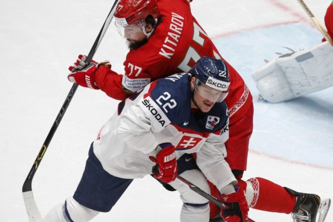 MS v hokeji 2016: Slovensko - Bielorusko
