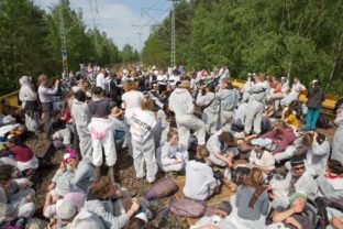 Protestná skupina Ende Gelaende