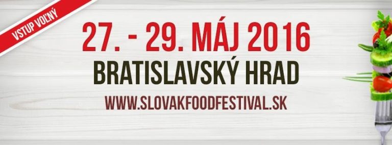 Slovak Food Festival bude komorný a tematický