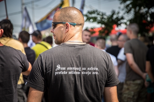 Extrémisti zorganizovali pochod Bratislavou, kotlebovci neprišli