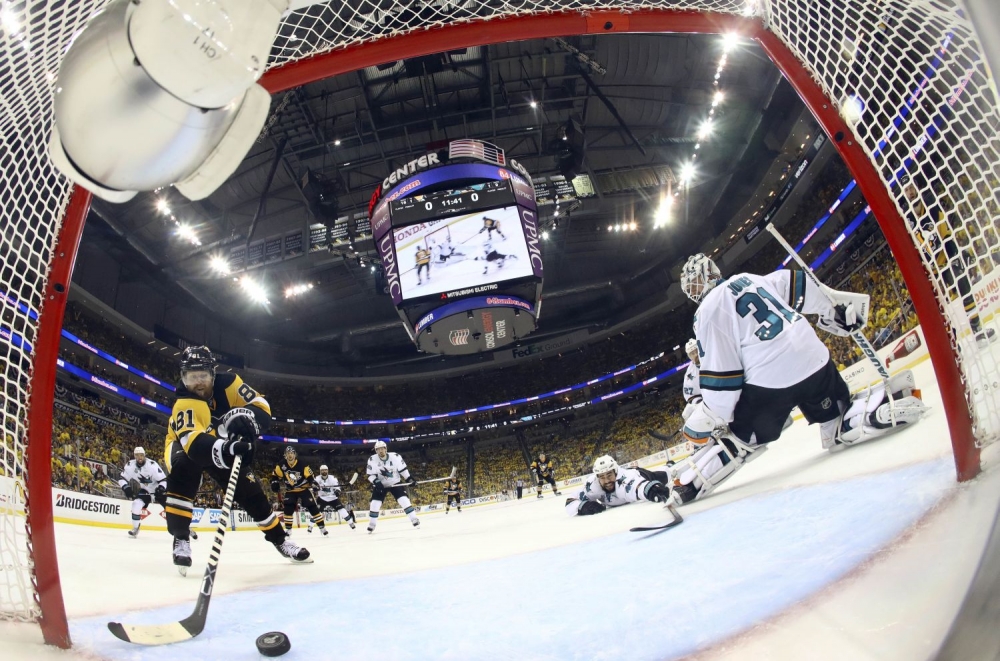 Finále NHL (2. zápas): Pittsburgh - San Jose 2:1 po predĺžení