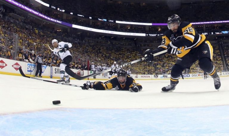 Finále NHL (5. zápas): Pittsburgh Penguins - San Jose Sharks 2:4