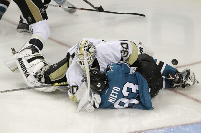 Finále NHL (6. zápas): San Jose Sharks - Pittsburgh Penguins 1:3