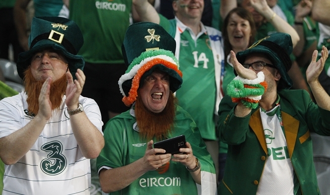 Írski fanúšikovia