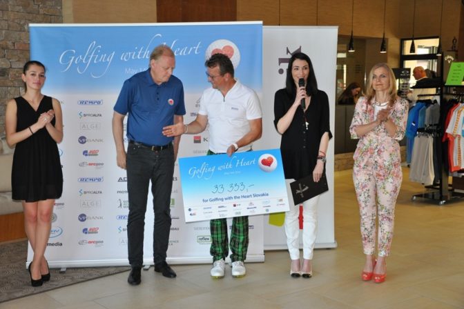 Jedinečný charitatívný medzinárodný golfový turnaj