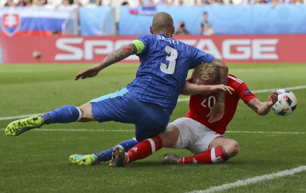 ME vo futbale 2016: Wales - Slovensko