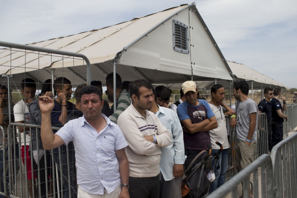 Migranti v grécku