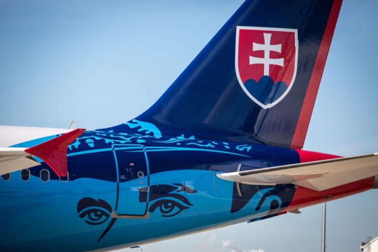 Nový vládny špeciál Airbus A319 priletel do Bratislavy