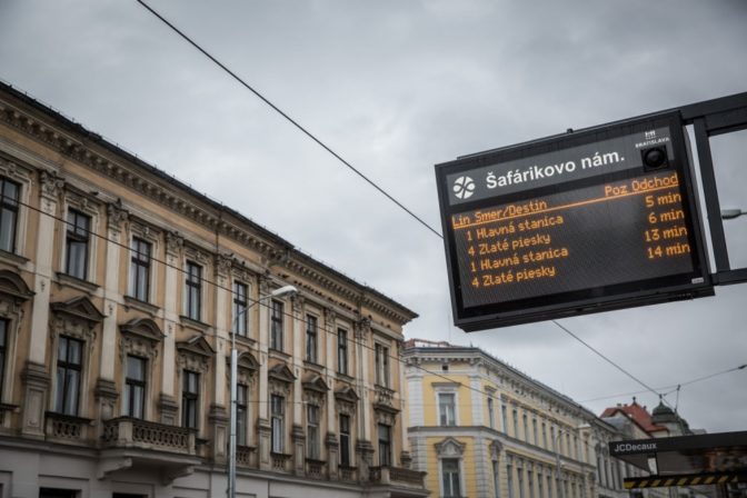 Po Štúrovej ulici v Bratislave opäť jazdia električky