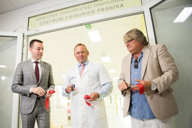 Otvorenie Centra chirurgie prsníka