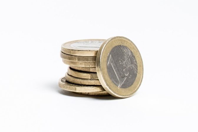 Euro, peniaze, mince