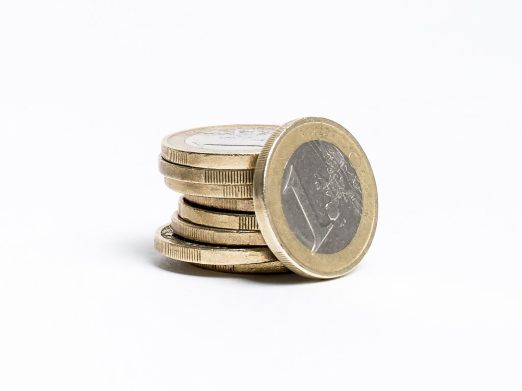 Euro, peniaze, mince