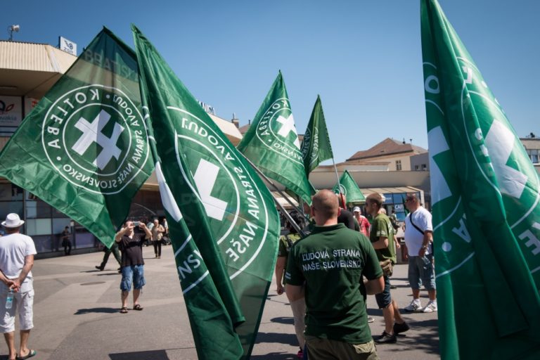 Protest proti pochodu úchylákov