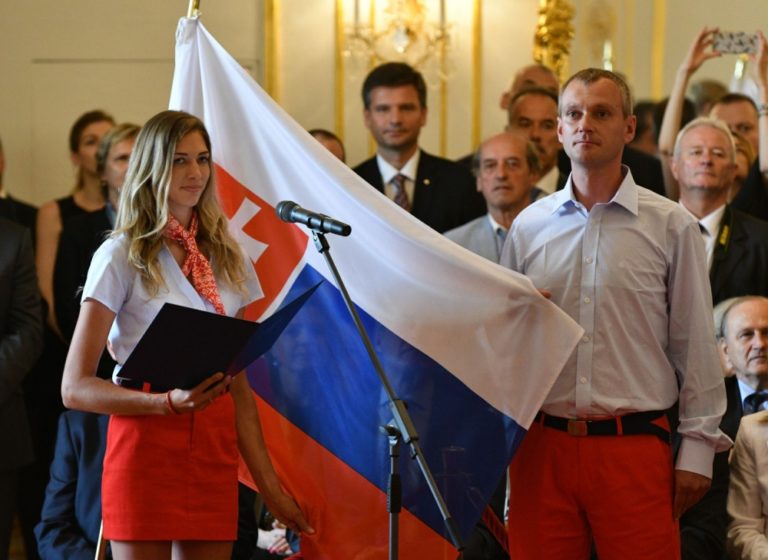 Slováci zložili olympijský sľub do rúk prezidenta Kisku