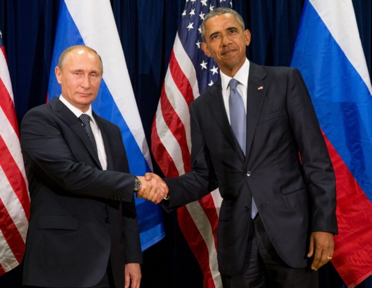 Vladimir Putin, Barack Obama
