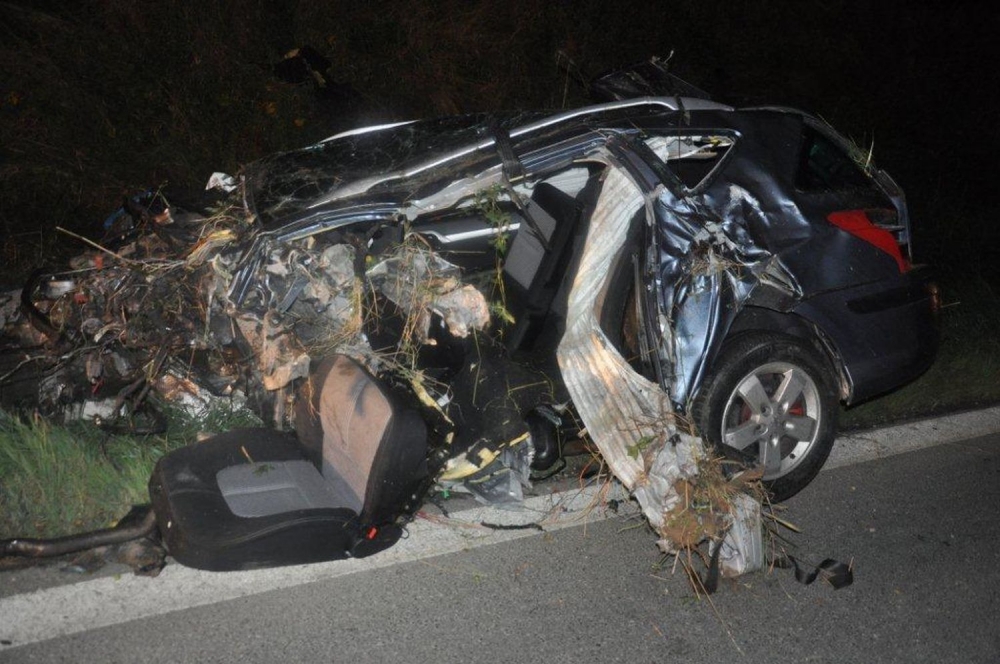 Mladý vodič Peugeotu neprežil náraz do stromu