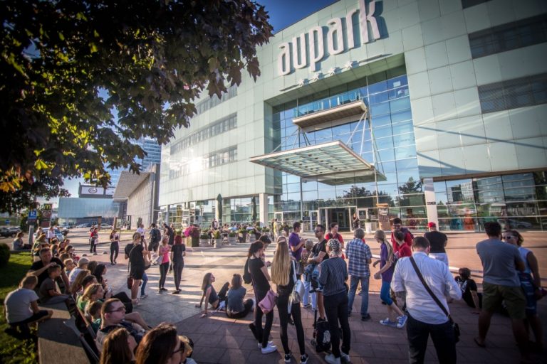 Požiar v bratislavskom Auparku