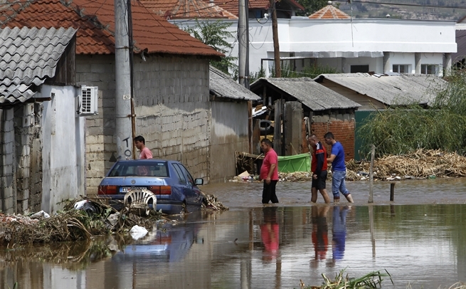 Záplavy v Macedónsku
