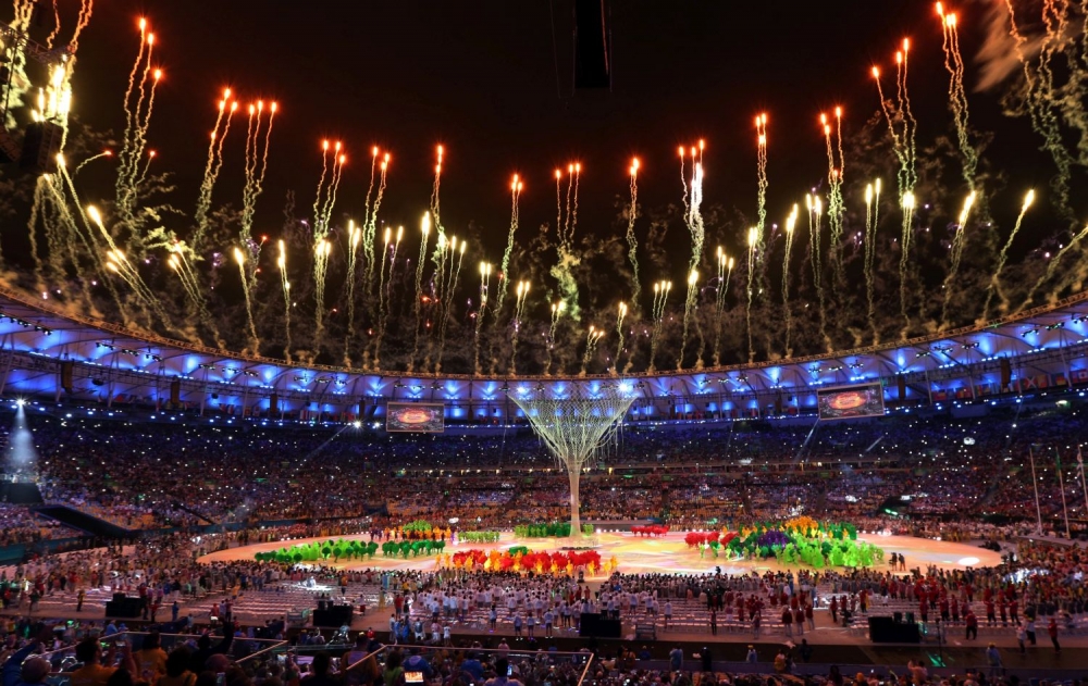 Záverečný ceremoniál - Letná olympiáda Rio de Janeiro (OH 2016)