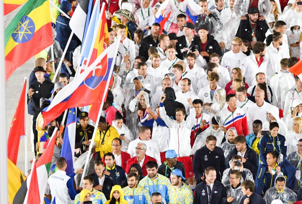 Záverečný ceremoniál - Letná olympiáda Rio de Janeiro (OH 2016)