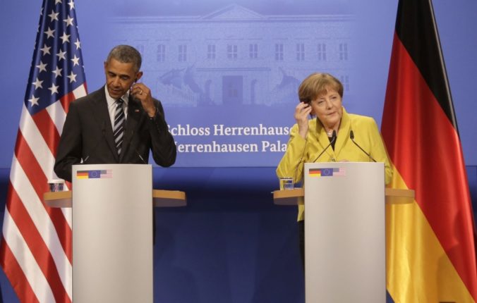 Barack Obama, Angela Merkelová