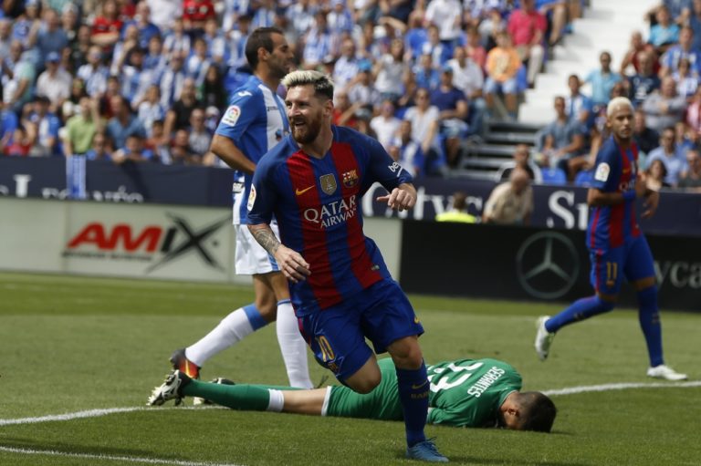 Barcelona prestrieľala Leganés