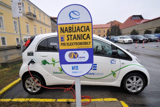 Nabíjacia stanica, automobil