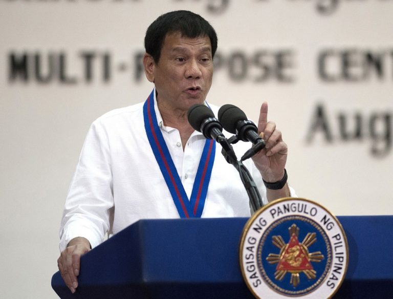 Filipínsky prezident Rodrigo Duterte